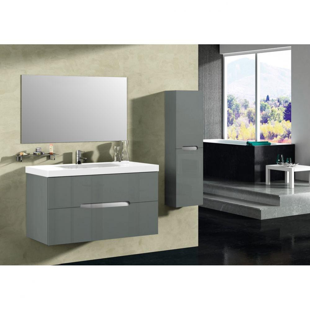 Doa Vanity, Anthracite, 40''